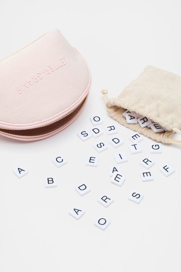 Letter-Grams  Rose Petal  hi-res