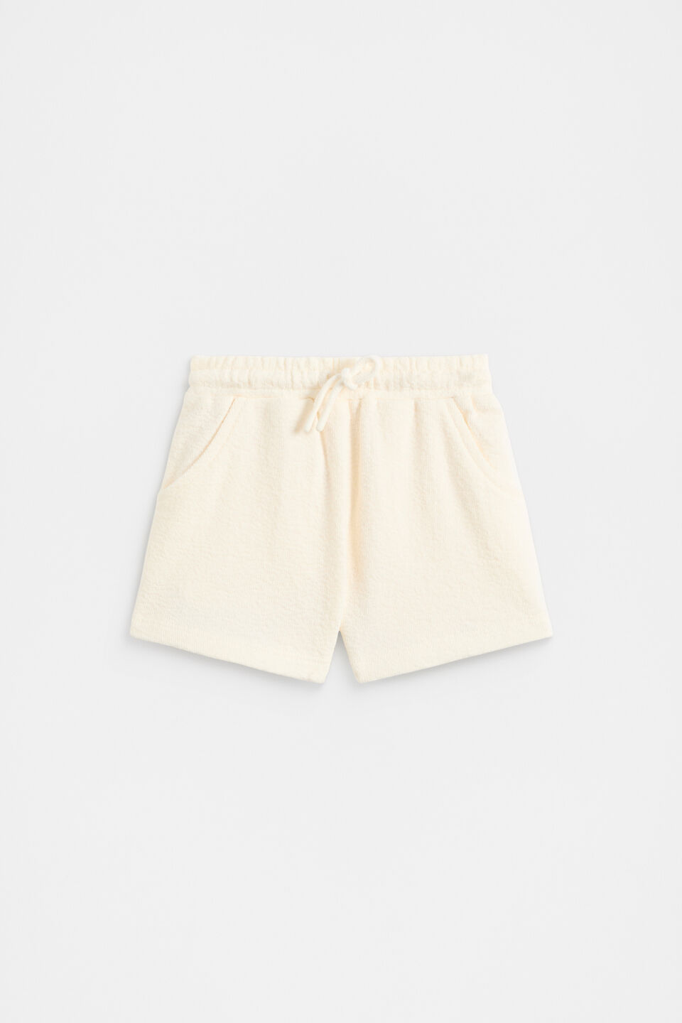 Textured Short  Vintage Cream