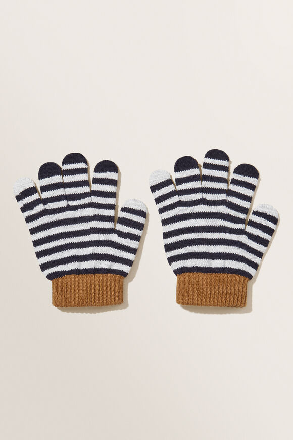 Stripe Gloves  Multi  hi-res