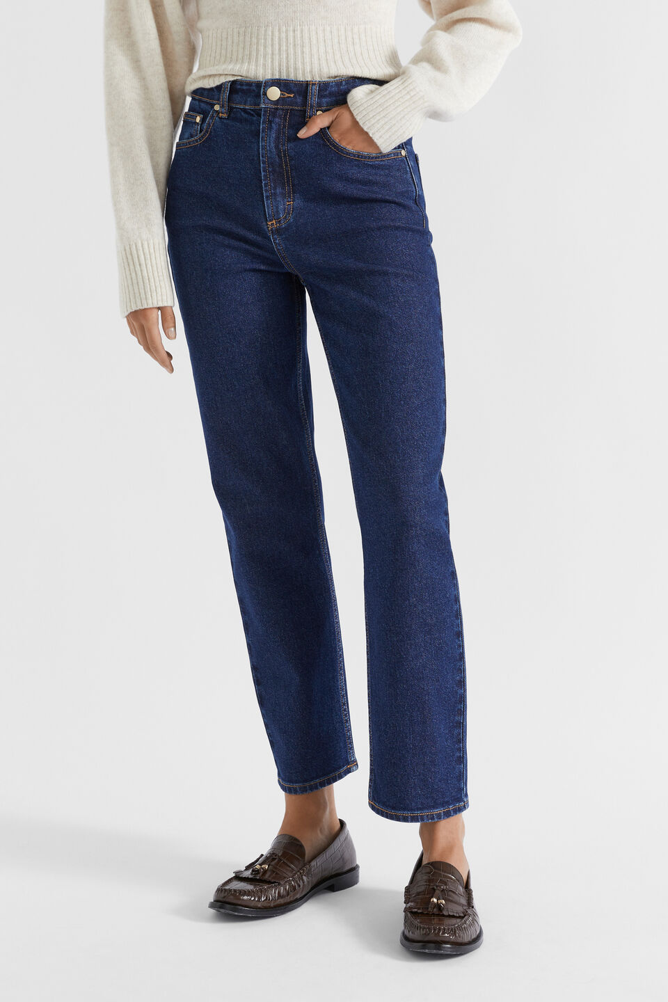 Core Straight Leg Jean  Neptune Wash