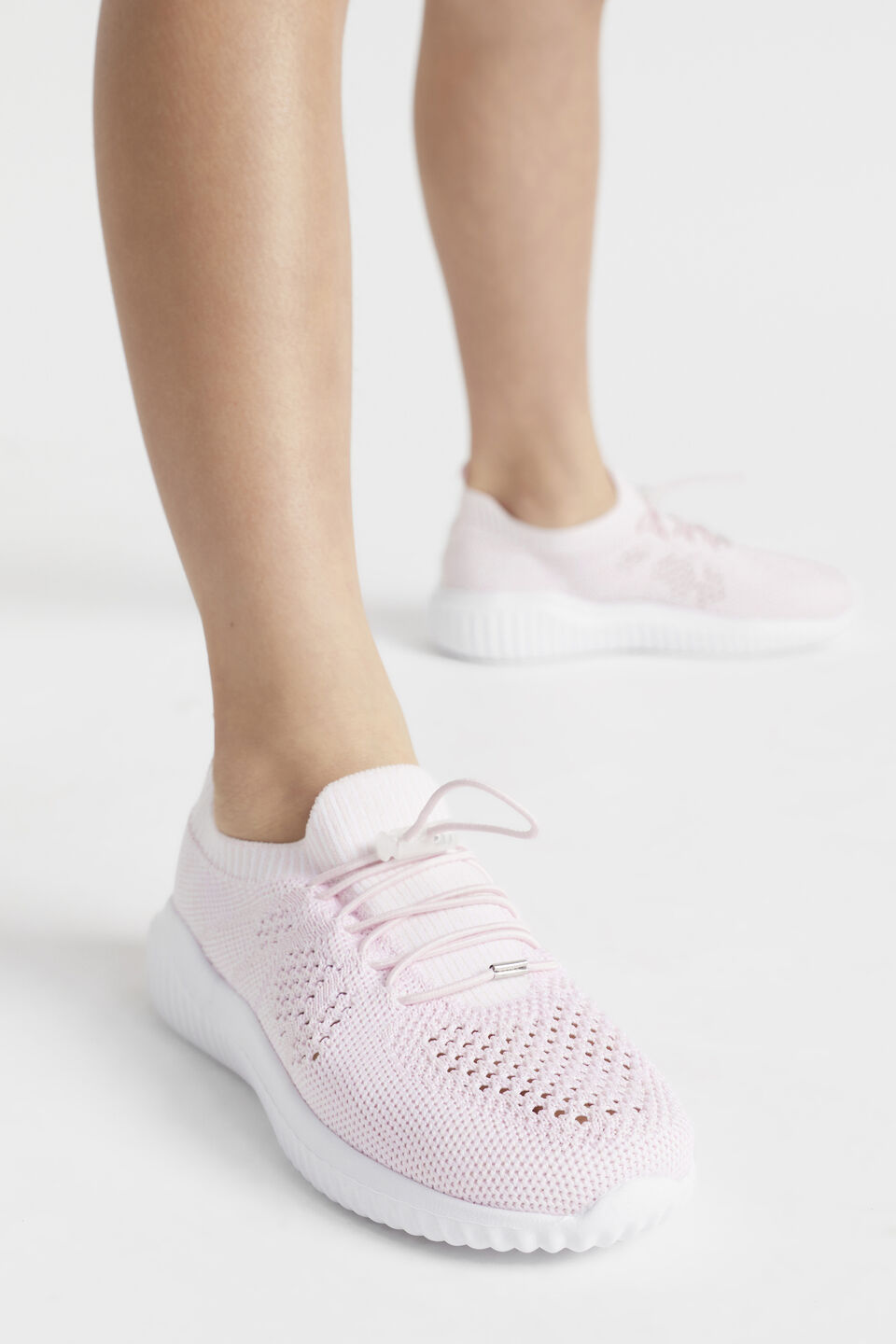 Knit Trainer  Pink