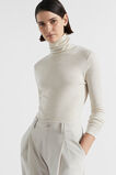 Babywool Roll Neck Top  Oat Marle  hi-res
