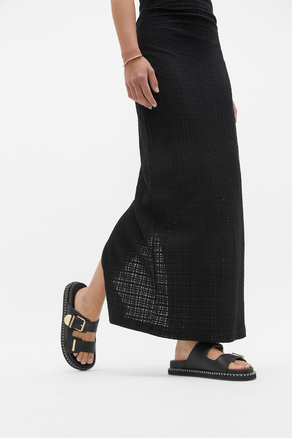 Sasha Trim Slide  True Black  hi-res