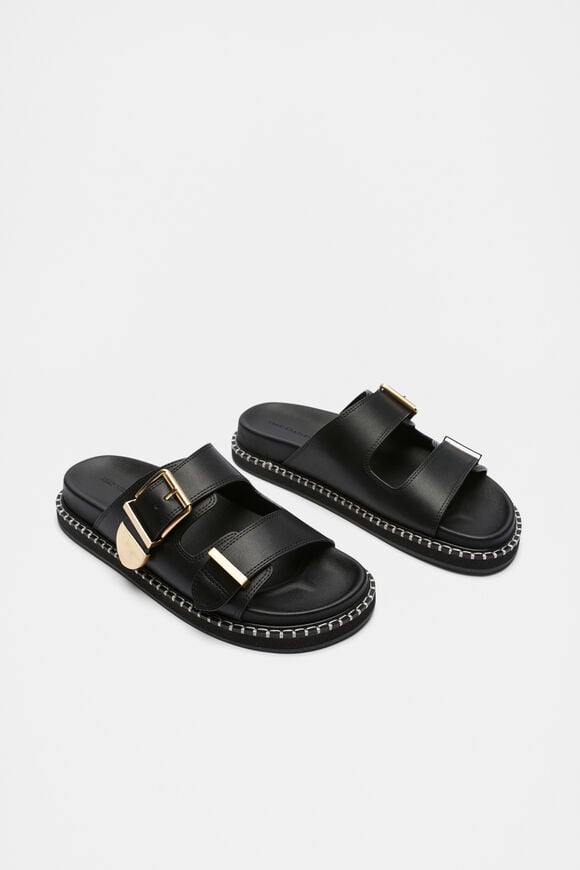 Sasha Trim Slide  True Black  hi-res