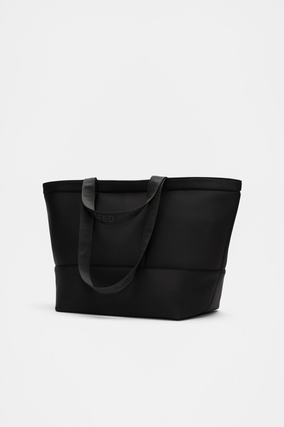 Seed Overnight Tech Tote  Black