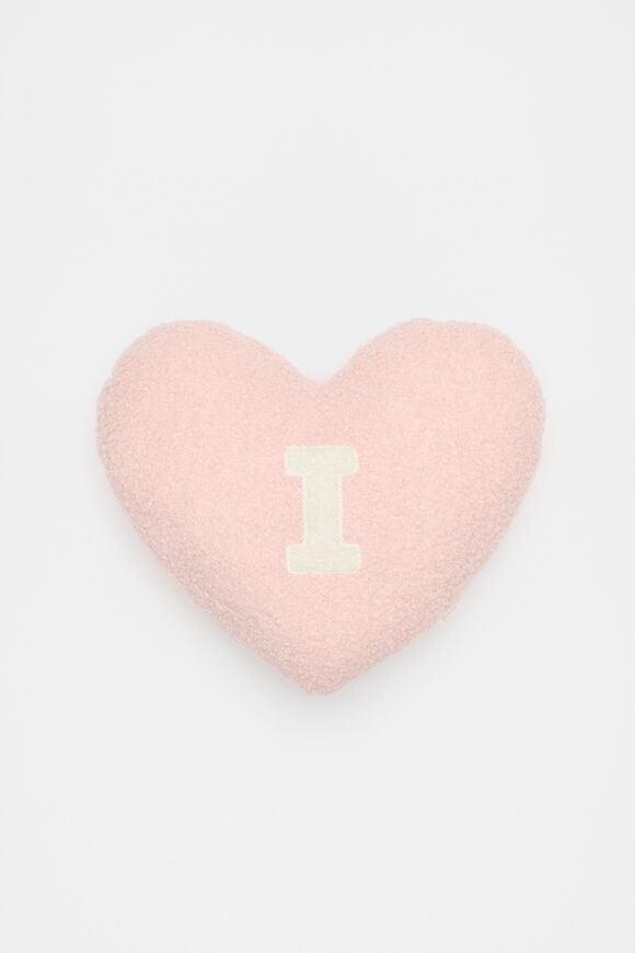 Heart Initial Cushion  I  hi-res