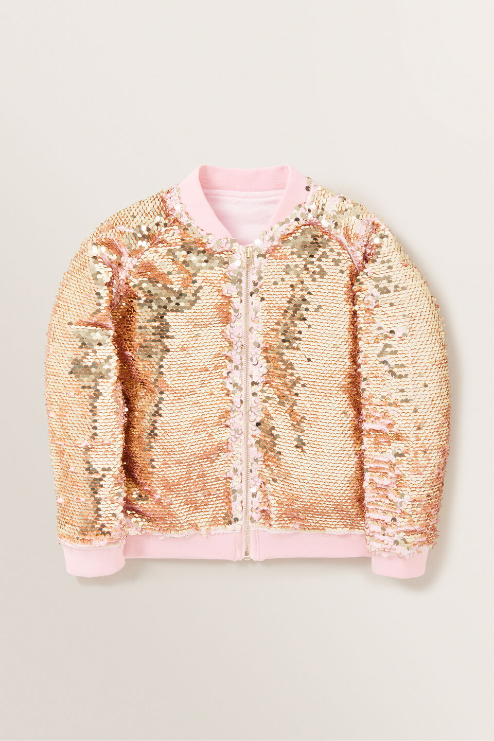 Sequin Bomber Jacket  