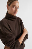 Merino Wool Roll Neck  Dark Espresso  hi-res