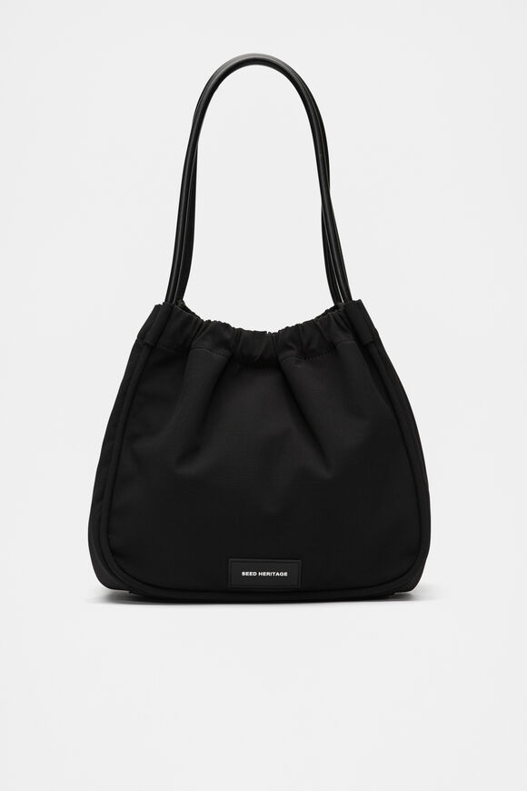Seed Essential Logo Tote  Black  hi-res