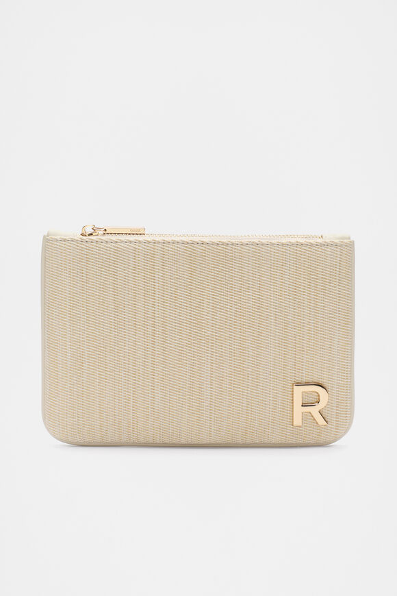 Initials Pouch  R  hi-res