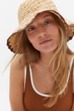 Scallop Trim Bucket Hat  Cinnamon Spice  hi-res