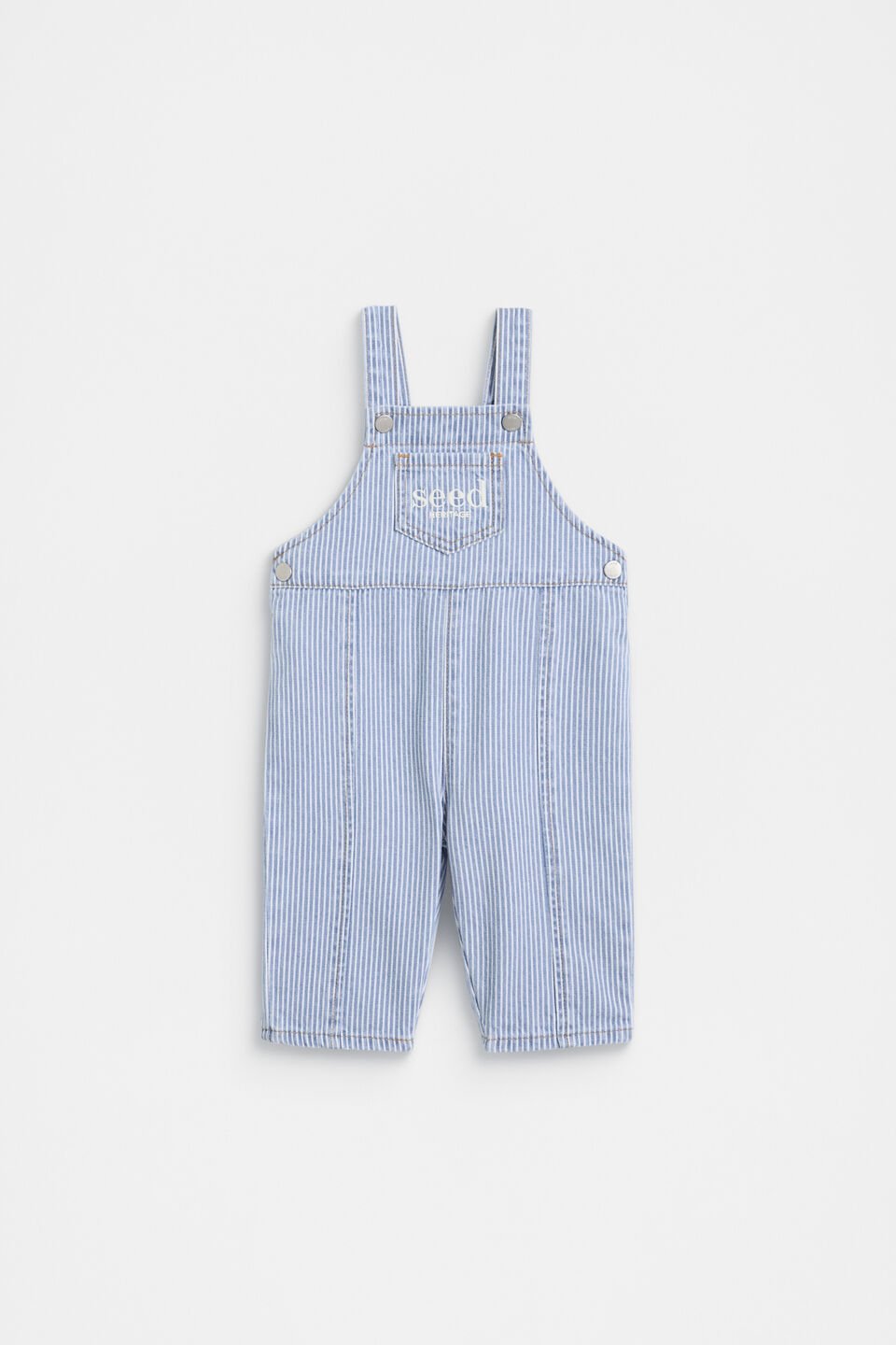 Core Logo Overall  Denim Stripe