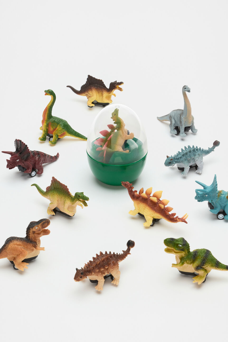 Dinosaur Pull-Backs  Multi