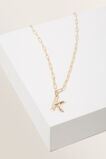 Initial Chain Necklace  K  hi-res