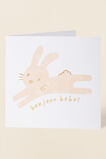 Bonjour Bebe Card  Pink  hi-res
