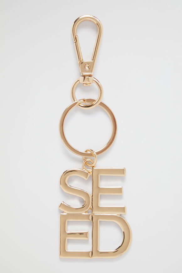 Seed Keyring  Gold  hi-res