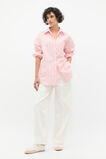 Poplin Pocket Front Shirt  Rose Petal Stripe  hi-res