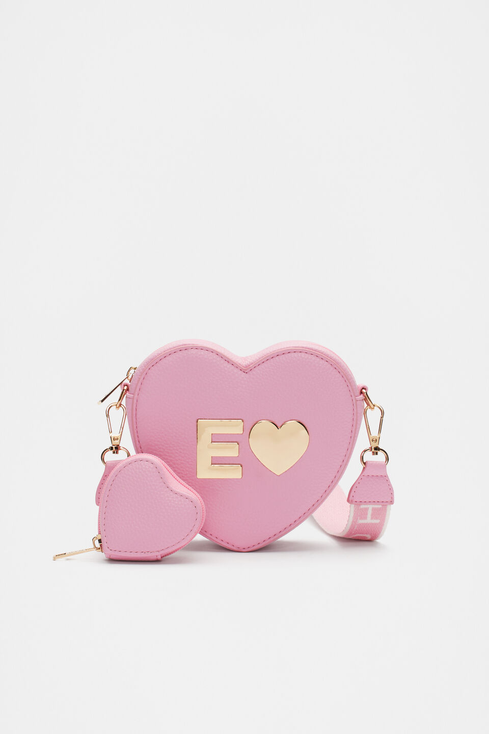 Heart Initial Bag  E