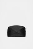Paneled Clutch  Black  hi-res