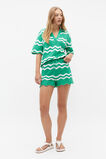 Crochet Tie Short  Deep Emerald  hi-res