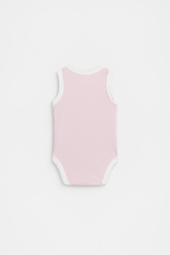 Logo Tank Bodysuit  Berry  hi-res