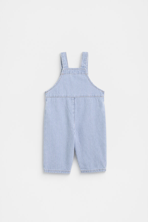 Core Logo Overall  Denim Stripe  hi-res