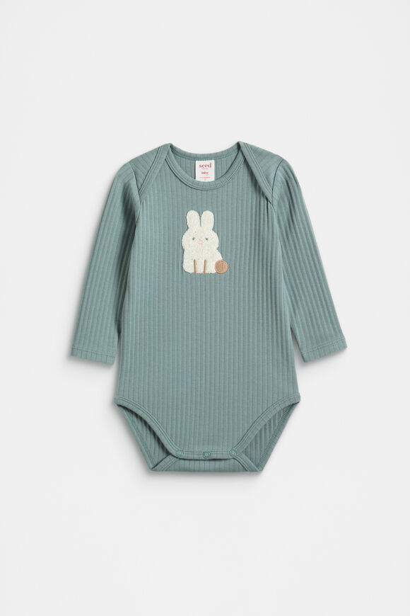 Bunny Bodysuit  Forest  hi-res
