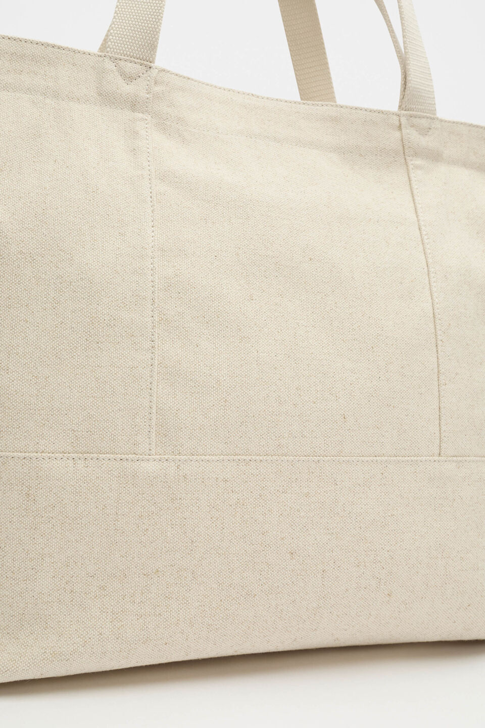 Seed Overnight Tote  Natural