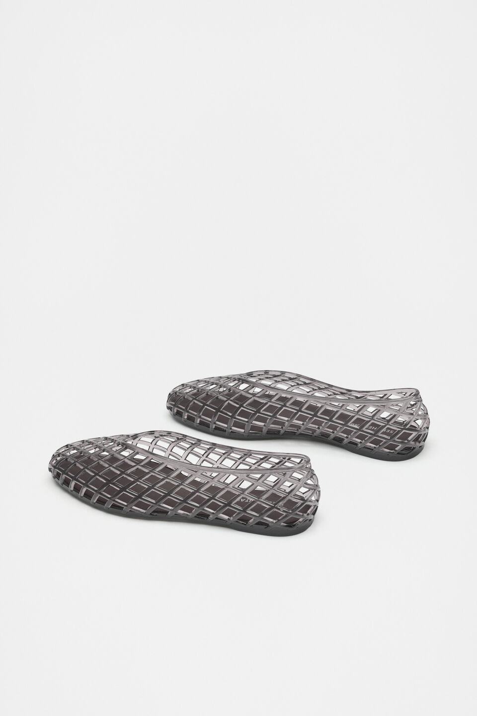 Brodie Jelly Ballet Flat  Smoke