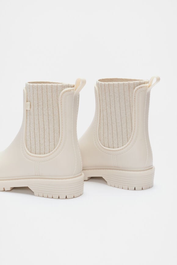 Rib Gusset Gumboot  Classic Cream  hi-res
