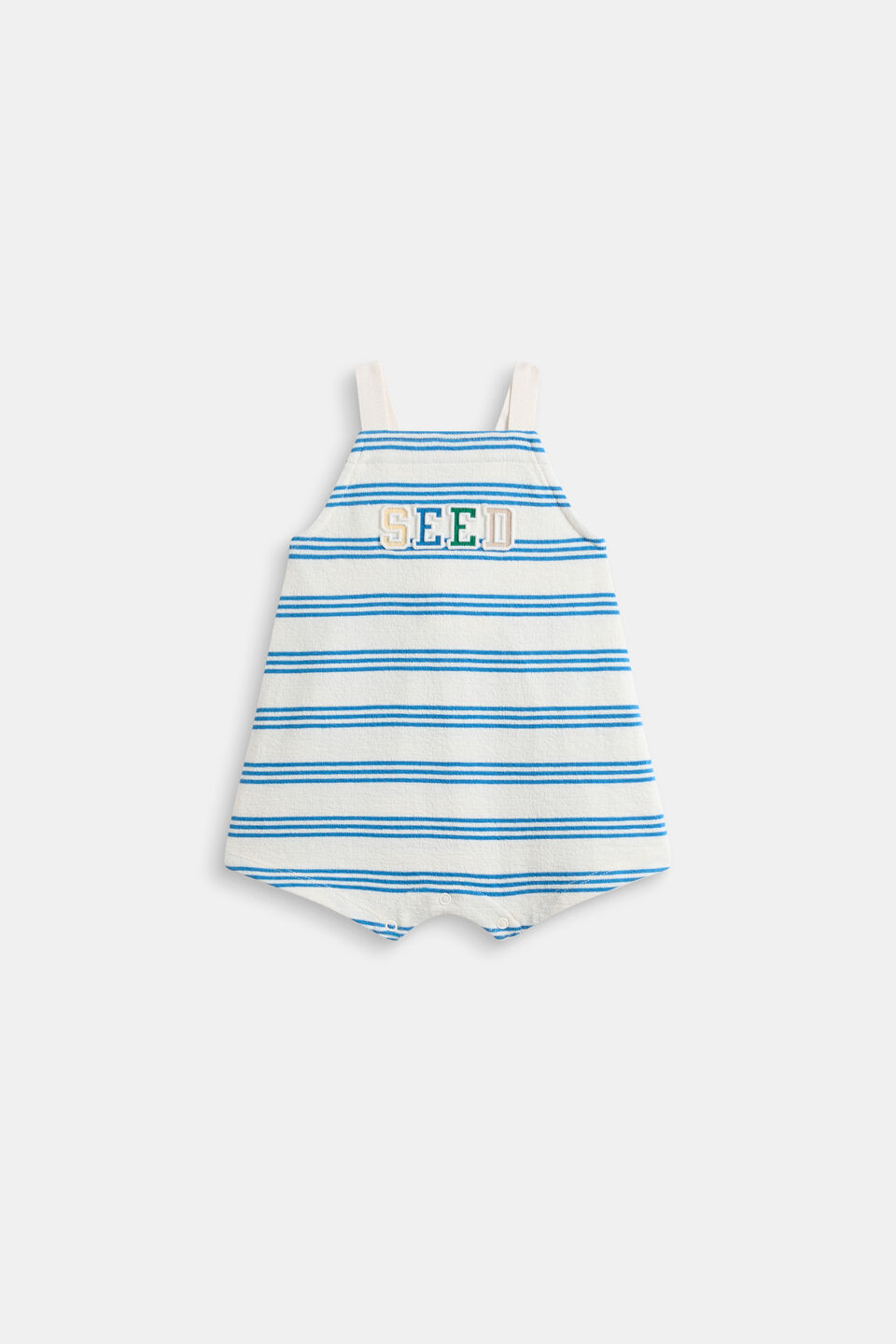 Stripe Romper  Captain Blue Stripe