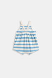 Stripe Romper  Captain Blue Stripe  hi-res