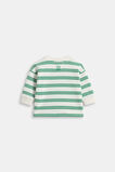 Stripe Sweat  Evergreen Stripe  hi-res