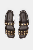 Pippa Studded Sandal  Chocolate  hi-res