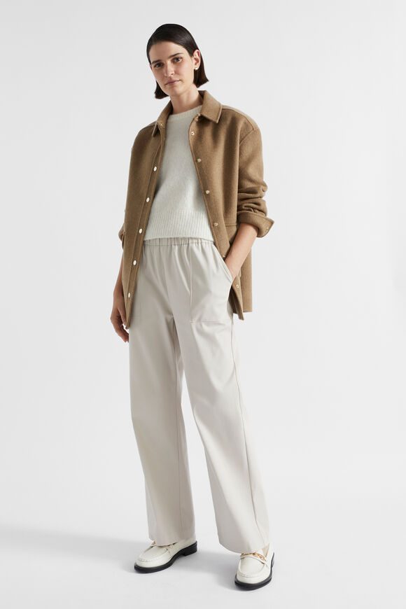 Casual Straight Leg Pant  Oat  hi-res