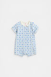 Snail Zipsuit  Baby Blue  hi-res