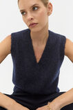 Lofty V Neck Vest  Twilight Blue  hi-res