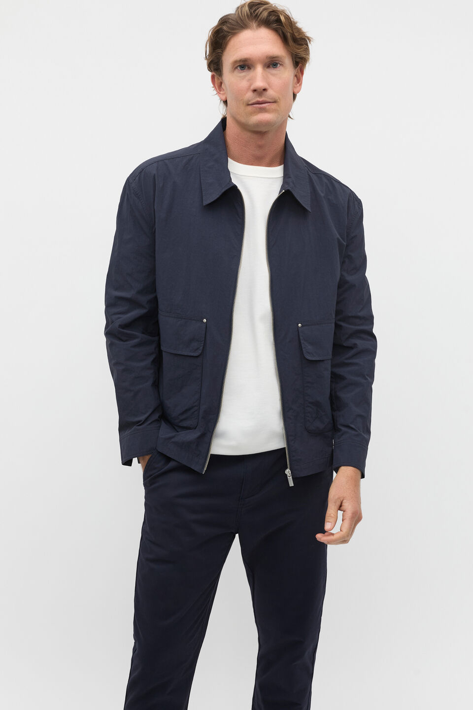 Harrington Jacket  Midnight Blue