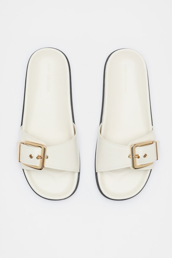 Asher Buckle Slide  Cream  hi-res