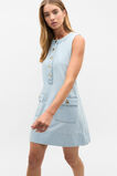 Denim Pocket Mini Dress  Sky Wash  hi-res