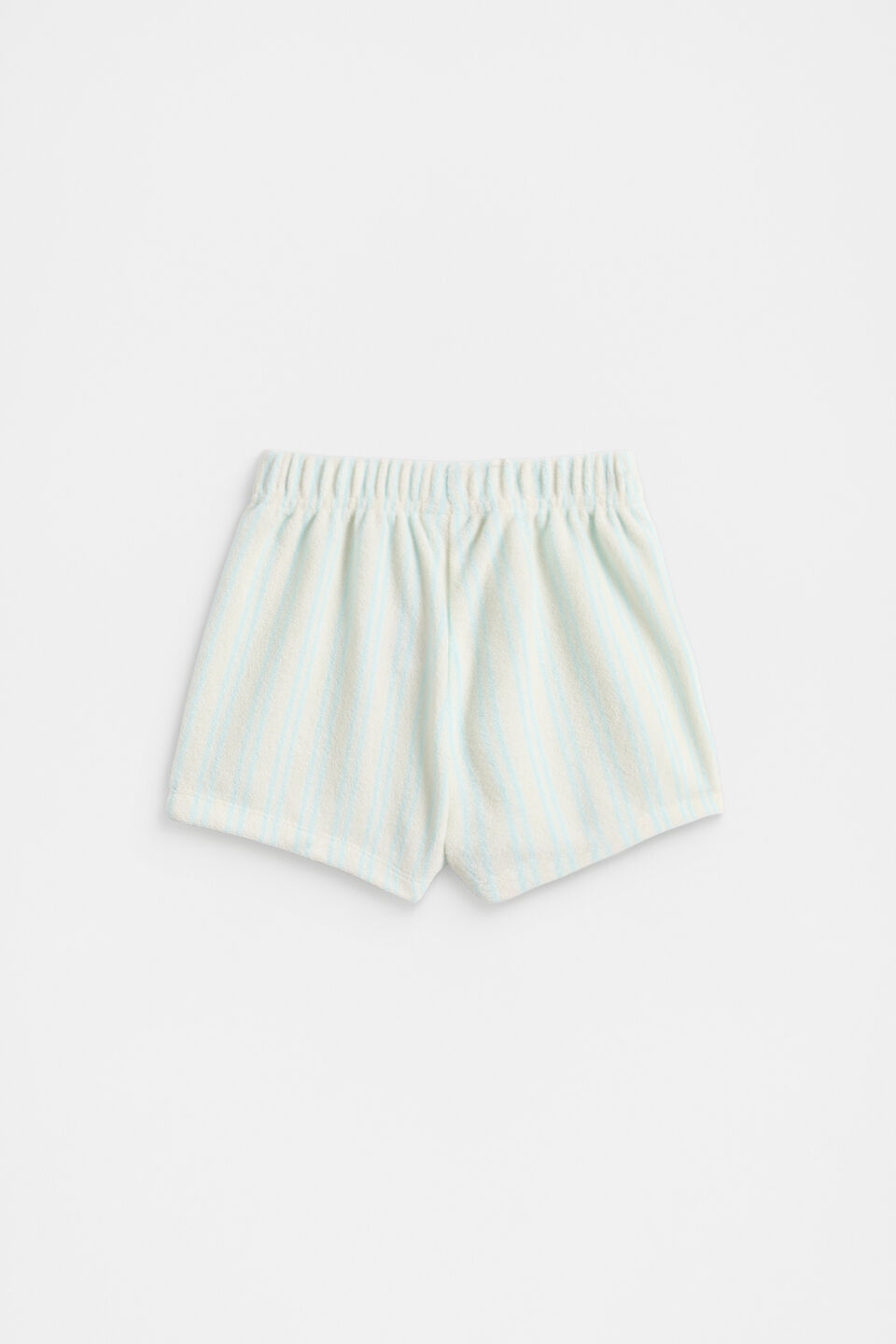 Stripe Terry Short  Glacier Blue