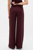 Core Linen Waisted Pant  Plum Red  hi-res