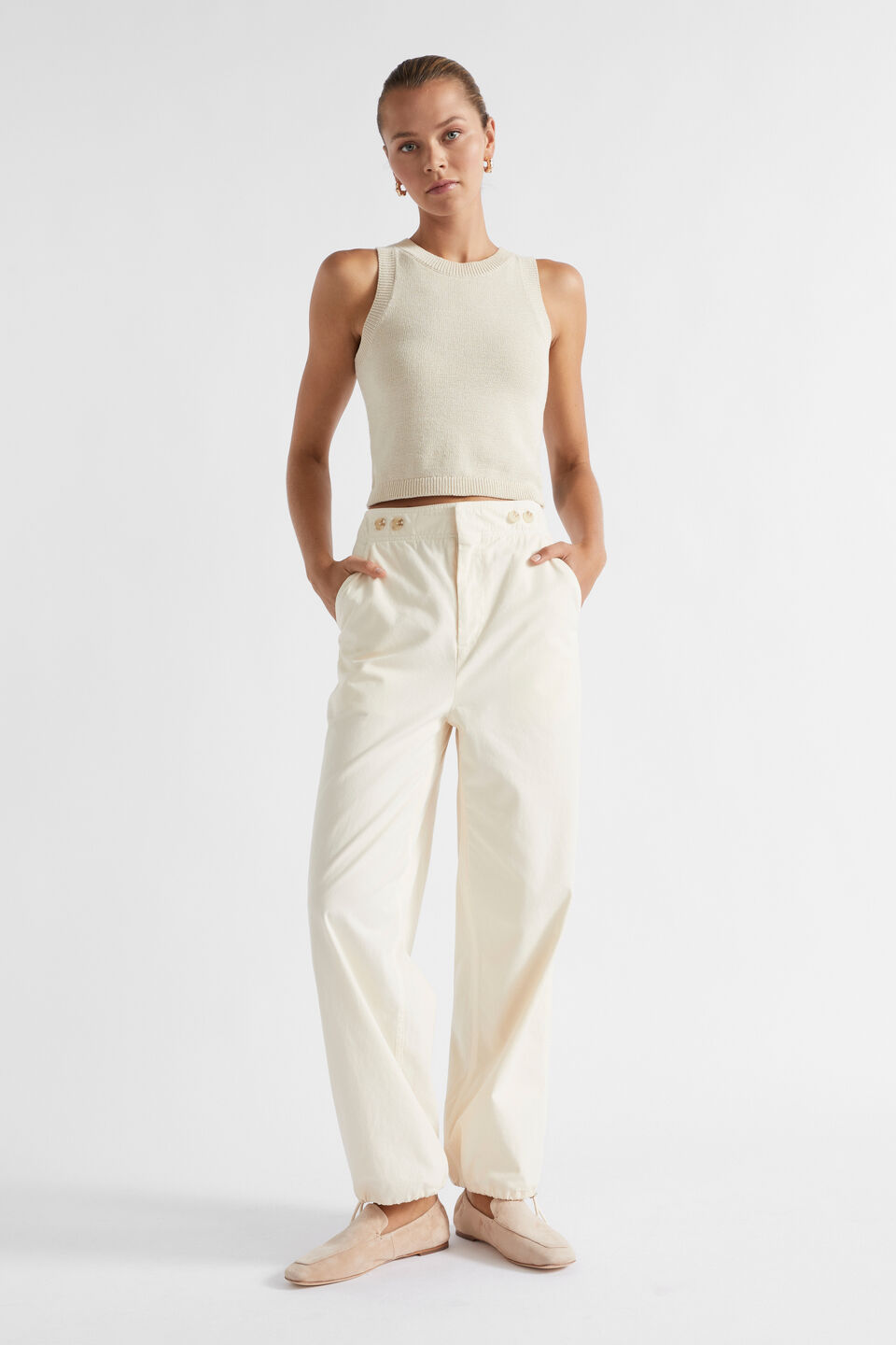 Cotton Cargo Pant  Frappe