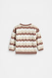 Wavy Knit Jumper  Teddy  hi-res