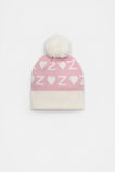 Heart Initial Beanie  Z  hi-res