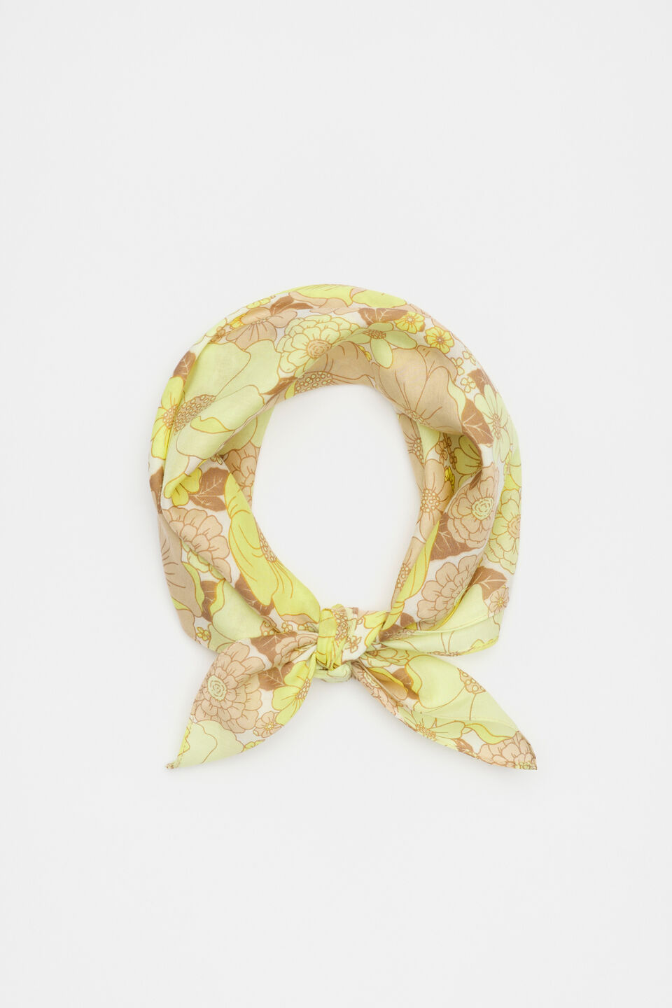 Printed Headscarf  Vintage Floral