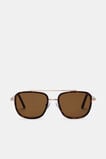 Marcia Aviator Sunglasses  Dark Tort  hi-res