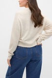 Australian Merino Relaxed Cardigan  Mist Marle  hi-res