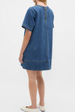 Denim Swing Mini Dress  Heritage Wash  hi-res