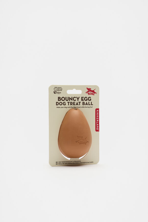 Bouncy Egg Dog Treat Ball  Multi  hi-res